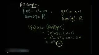 Domain of Product of two functions | Product/Multiplication of  two functions| 