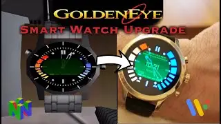 James Bond 007 Goldeneye Watch for Wear OS Smartwatch | 2019 Upgrade