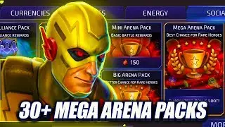 30+ MEGA ARENA PACK OPENING - DC Legends