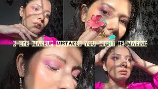 5 eye makeup mistakes you might be making! How to be your own makeup artist💜| Eye makeup tips