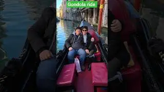 A ROMANTIC GONDOLA RIDE IN VENICE ITALY/GONDOLE/MARCO POLO'S HOUSE/Jane Belia #venice #shorts
