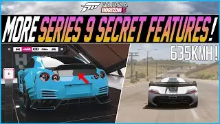 Forza Horizon 5 - MORE Series 9 Secret Features! - Decal Textures, Super Speed + More