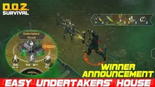 Cheapest Way To Do Undertakers' House + Contest Winner Announcement | DOZ |Dawn Of Zombies: Survival