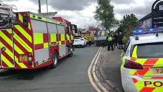 Leeds: Explosion and fire in commercial premises possible drugs cultivation related April 2020