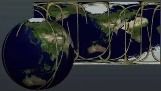 Science on a Sphere Mapping Demo