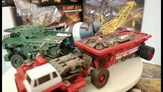 Devil Saviour DS-07A刁鑽 DS-07B爆破 大力神合體 變形玩具 工程車