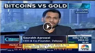 Saurabh Agrawal, CEO and Co-founder, Zebpay on Bitcoins | CNBC-TV18