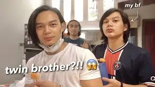 Meet My Boyfriend’s TWIN BROTHER (twin reveal😳)