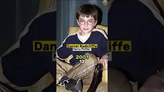 ✨Daniel Radcliffe 🤗 transformation in Harry Potter series🎬