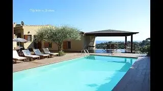 Villa unifamiliare con piscina e spettacolare vista sul mare affitto sud Sardegna