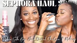 Sephora Haul!! Sephora Sale Beauty & Skincare, Black Owned Products, Samples & More