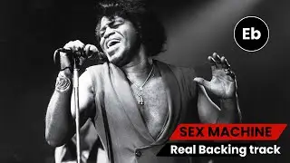 Sex Machine | James Brown | Real Backing Track | Eb