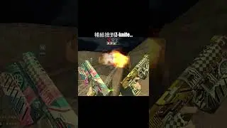 補給撿到Z-KNIFE...？無奈太短根本砍不到殭屍！ / CSO Random Moments / 89
