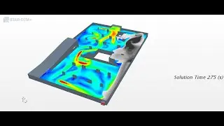 star ccm+| CAR_PARK ventilation system consist of jet fans and one exhaust fan