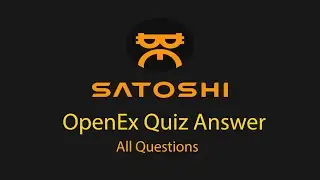 Satoshi OpenEx Quiz Answer