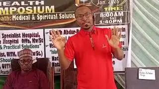FOSTERING IMPROVED WOMEN HEALTH🎙️Speaker:- Dr. Bilyamin (Gynecologist UITH, Ilorin Kwara State.