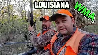 Deer hunting Louisiana Wildlife Management Area