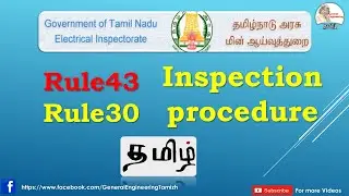 Rule 30 and rule 43 CEIG- inspection procedure-Indian electrical regulations-IER