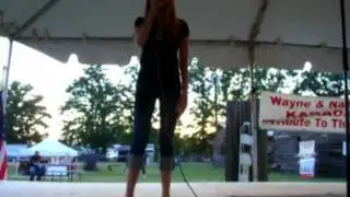 Jessica Rawls singing - Good Morning Baltimore - 90th Annual Powhatan County Fair