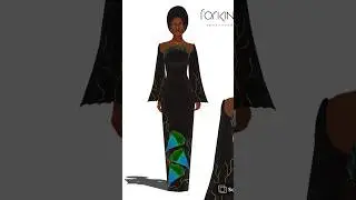 Hand-painted #asooke design for my #nigerianbride #pleaselikeandsubscribe