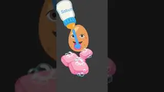Oh my God egg makan sabun