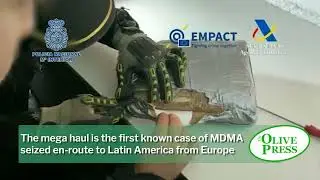 Police intercept 56 kg of MDMA in Spain destined for South America
