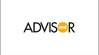 Introducing AdvisorOne