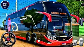 New Bus Simulator 2025: Hardcore Track Offroad Bus Driving - Bus Game Android Gameplay