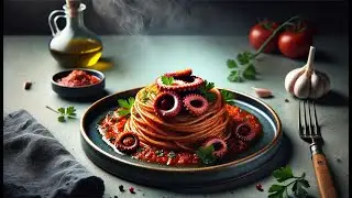 This Tunisian-Style Octopus Spaghetti Will Transport You to the Mediterranean!