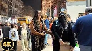 اجمل ليالي القاهرة وسط البلد | جولة سير على الاقدام