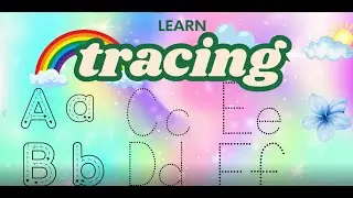 learn tracing A to M ,How to trace letters for kids .#tracingabc #tracing #abcd