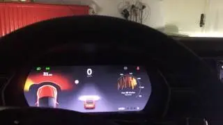 Tesla Model S P100D ludicrous+ fan-noise