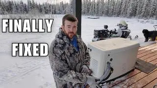 Modern Off-Grid Power in Alaska | Generator Repair, Oil change, and Tree Cutting