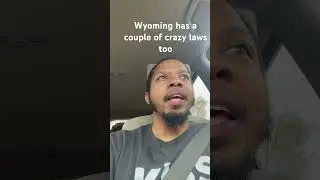 Strange laws in Wyoming #suabq #wyoming #law #laws