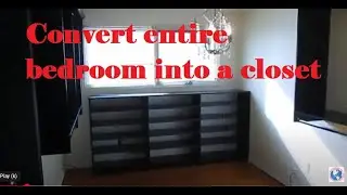 Convert bedroom to walk-in closet.  Free Home Inspection Training videos.