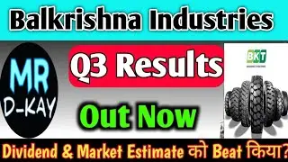 Balkrishna Industries Q3 Results 2026 | balkrishna industries stock latest news, BKT Q3 Result Today