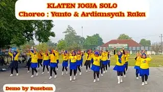 KLATEN JOGJA SOLO LINE DANCE CHOREO YANTO & @Ardiansyah83 #paseban #linedancer