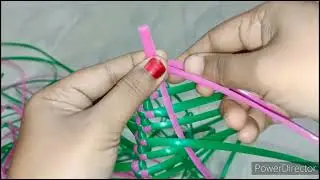 3 roll basket/ ஏணி படி முடிச்சி இல்லாமல் / beginners video