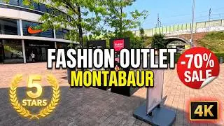 Am Fashion Outlet Montabaur 🛍 Germany | 4K 🇩🇪 Just Footage.