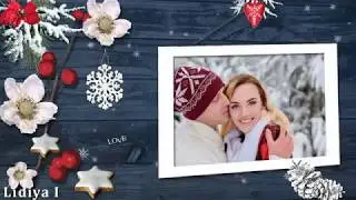 #Winter love#Зимняя любовь#Free project Proshow Producer