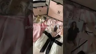 Girly Victoria&rsquo;s Secret Haul 🎀👼🏻🤍 #victoriasecret #pink #coquette