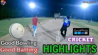 🅰Thriller Chase Close Finish || Cricket Vlog || GoPro T20 Cricket Match Highlights || Power🥊Hitting🏌