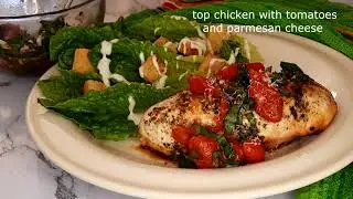 Grilled Chicken Parmesan Recipe Video