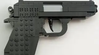 Lego working gun no rubber bands