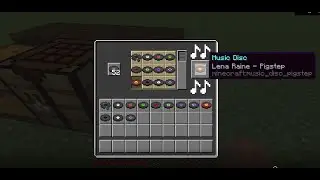 I Made a Recipe Table for Music Discs in 1.16.5 (SupremeMC Beta 1.6.4)