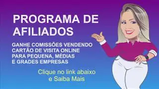 Programa de Afiliado Cart&atilde;o Online Brasil