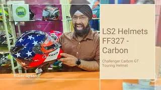 Most Sexiest Carbon Fibre Helmet | LS2 Helmets | Challenger C GT | Limited Edition | Biker Gyaani