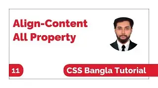 Css Align-Content All Property Bangla Tutorial | Css Flexbox Bangla Tutorial | Css Bangla Tutorial