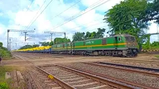 FREIGHT TO FREIGHT CROSSING | TWINS G9 BoXN FREIGHT MEETING SINGEL G9 BCNA FREIGHTTRAIN AT RAILGATE