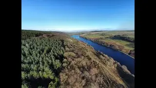 Views over Fernilee and Erwood Reservoirs in the Peak District